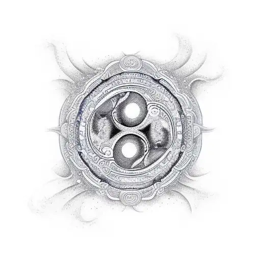 Yin And Yang Koy Fish