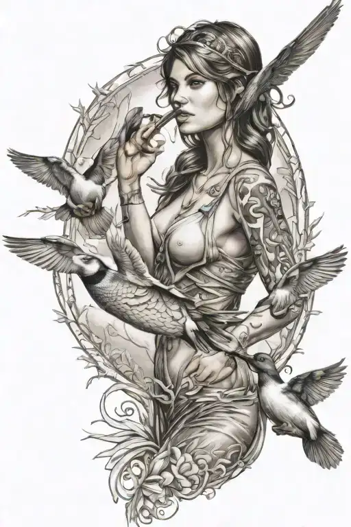 Duck Hunting Goddess Sexy Woman