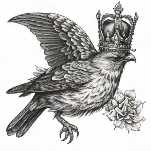 Bird With A Crown