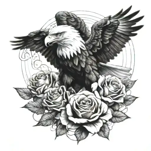 Eagle And Rosses