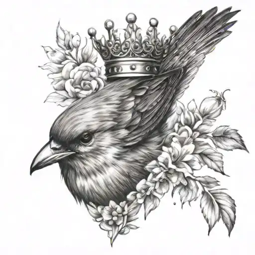 Bird With Crown