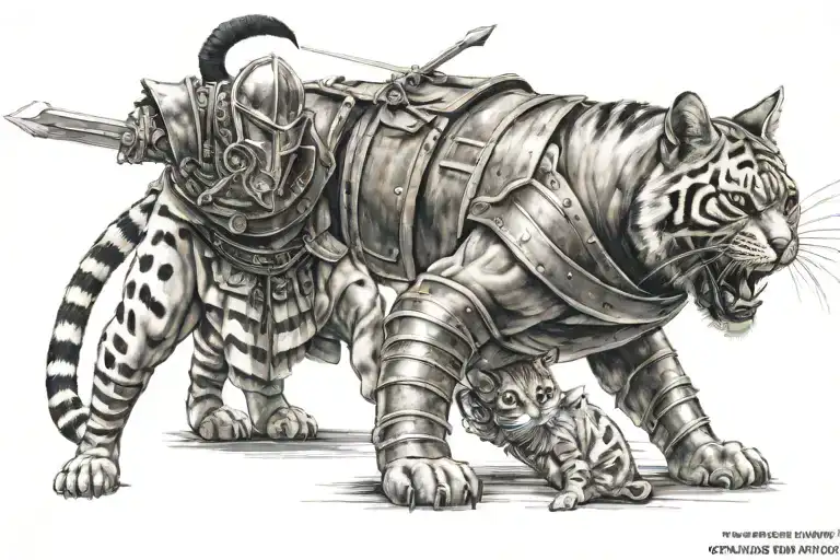 Gladiator With A Czech Cat