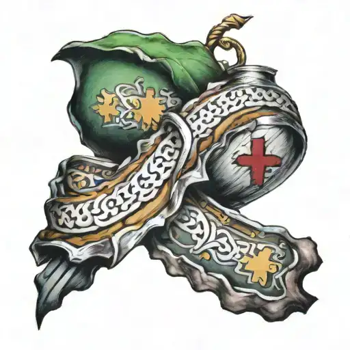 New Jersey And Cross Wrapped