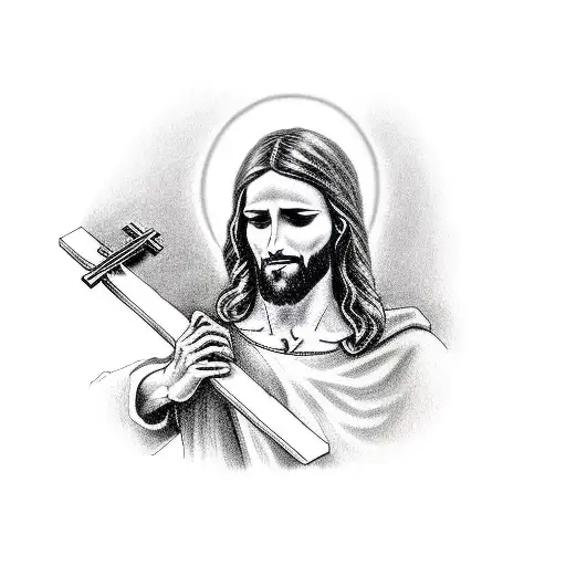 Jesus Carrying His Cross