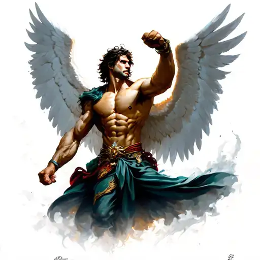 Michael Arc Angel Michael Fighting