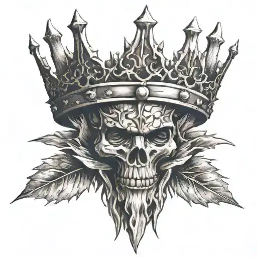 Cross With A Thorn Crown