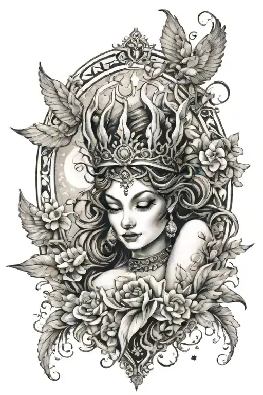 Goddess Of Dusk And Dawn