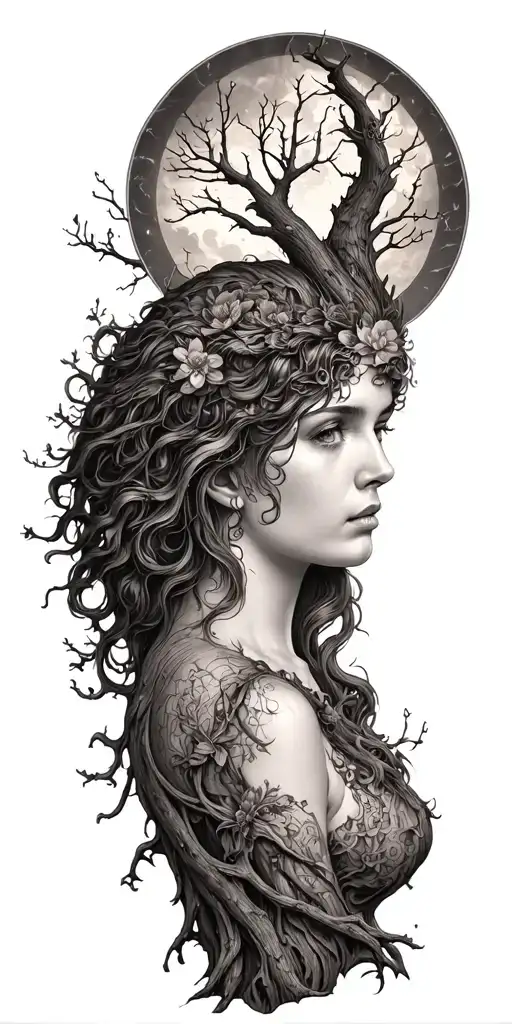 The Morrigan Irish An Old Tree Of Life