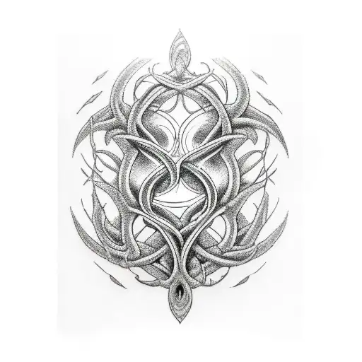 Yggdrasil With Carvings