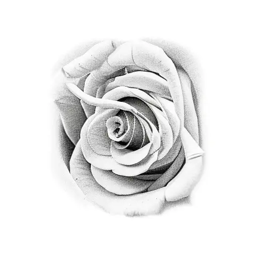 A Bull Holds A Red Rose In His Mouth