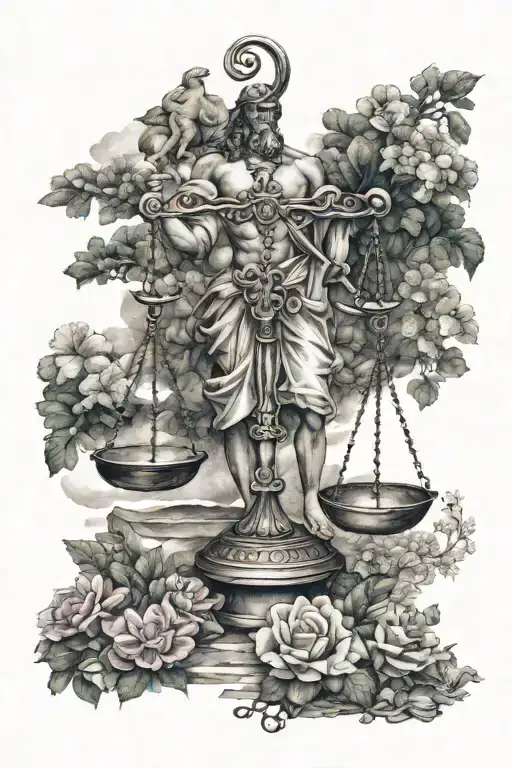 Libra Zodiac Sign Mixed With St Jude St Francis