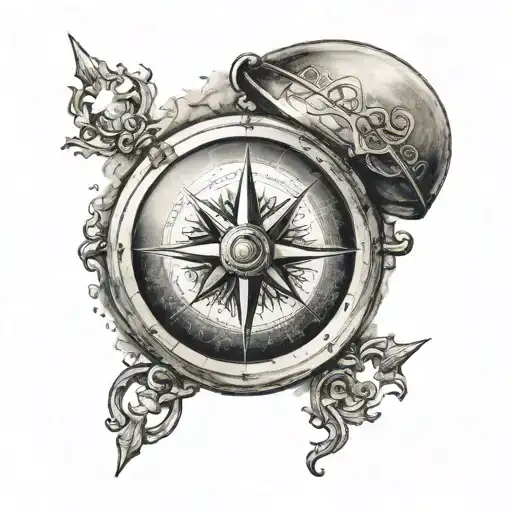 The Compass Is So Small And Large