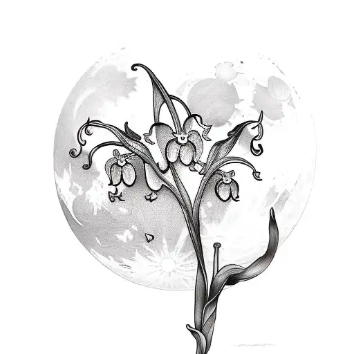 Lilly Of The Valley Flower Moon