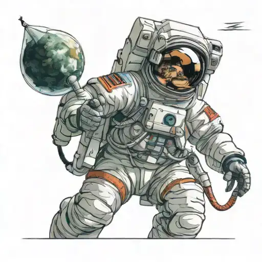 Astronaut Im A Minimalist