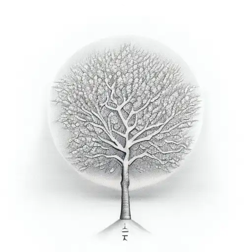 Trees With Diamond Shape