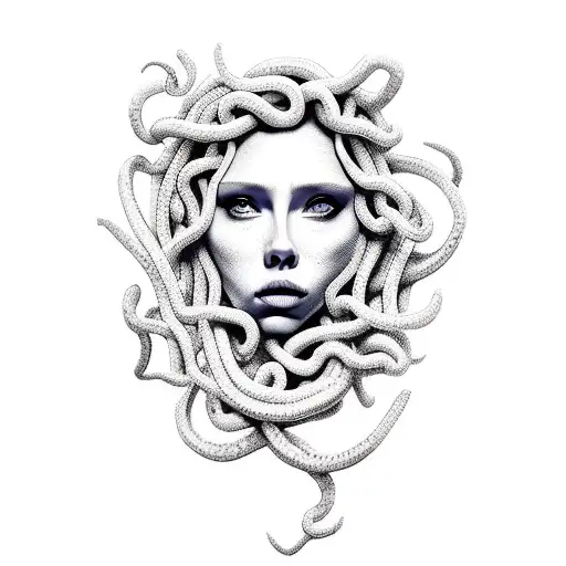 Medusa With Scarlet Johansson Pretty