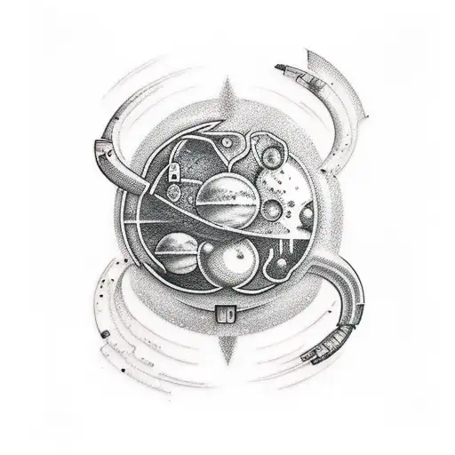 Broken Space Craft Piece