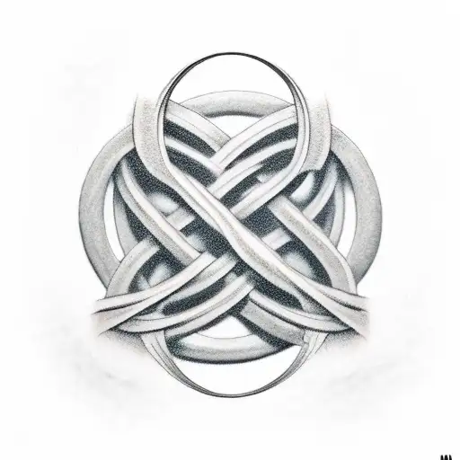 Infinity Symbol With End Word