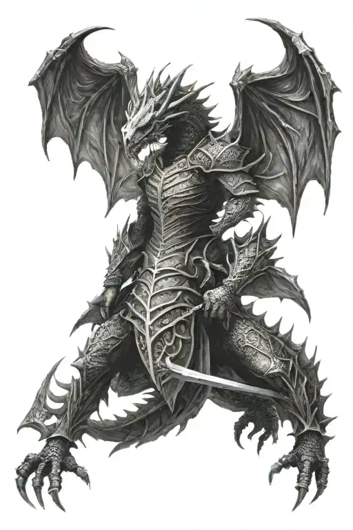 Dark Souls Inspired Dragon Wrapping