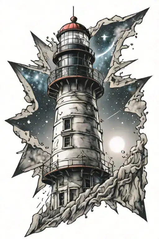Lighthouse Star Eyes Ladder