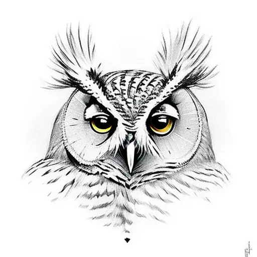 The Owl In The Forest