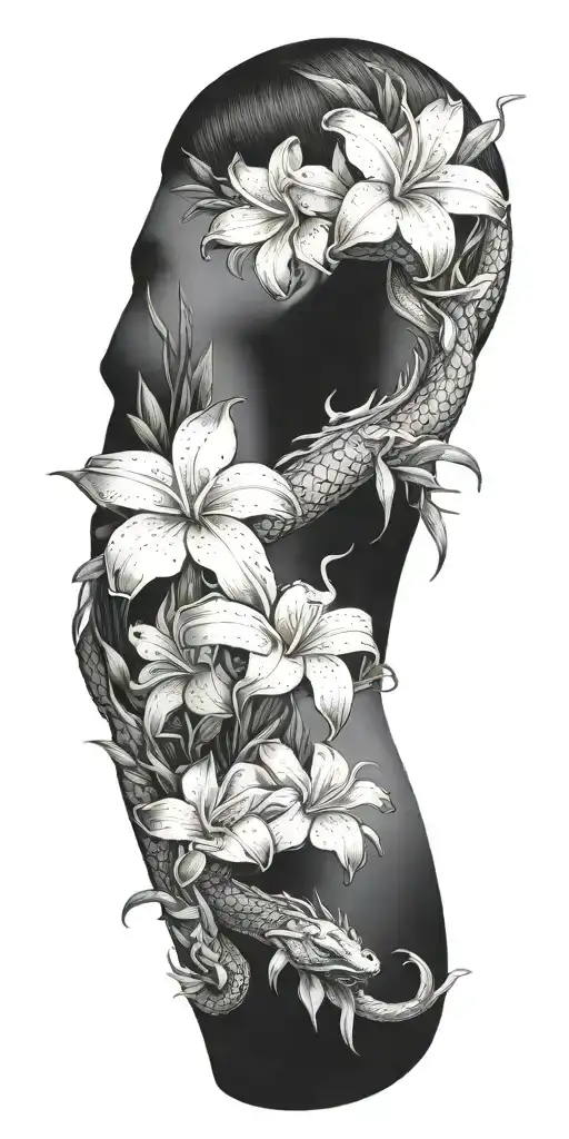 Dragon Head Coil Plumeria Flowers Growing