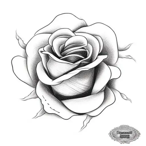 Dead Rose With Pedals Falling