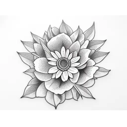 Flower With Leaves Nature