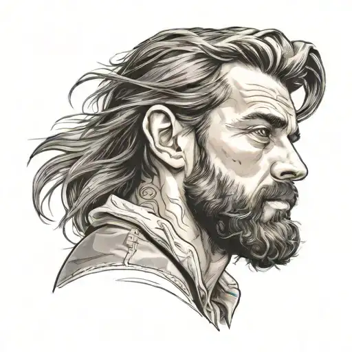 Brown Hair Guy With A Small Beard