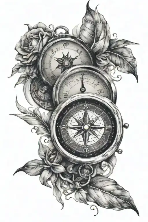 Watch Compass Woman