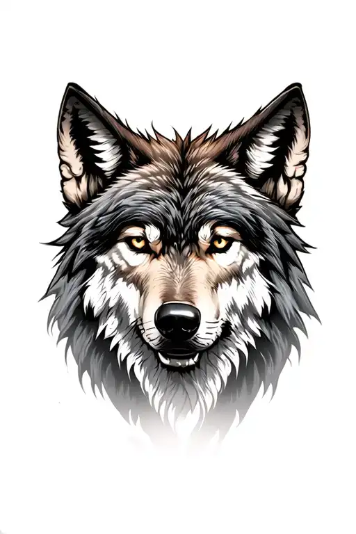 Fenrir Wolf Face