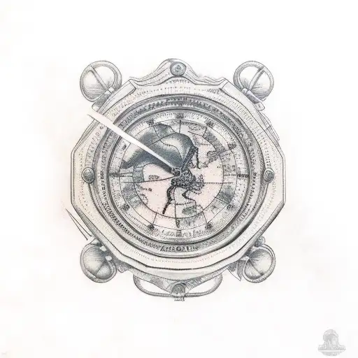 Antique Book Wrapped Around Forearm