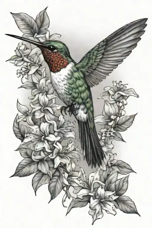 Hummingbird And Wildlife