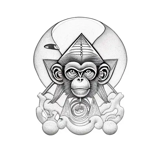 Alien Monkey Pyramids Mushrooms