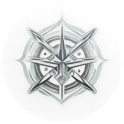 Wayfinder Symbol With Dark Smoke