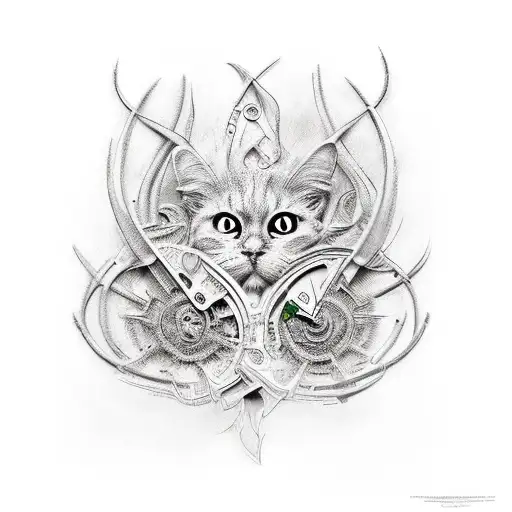 An Abstract Representation Of The Intersection Between Art And Psychology