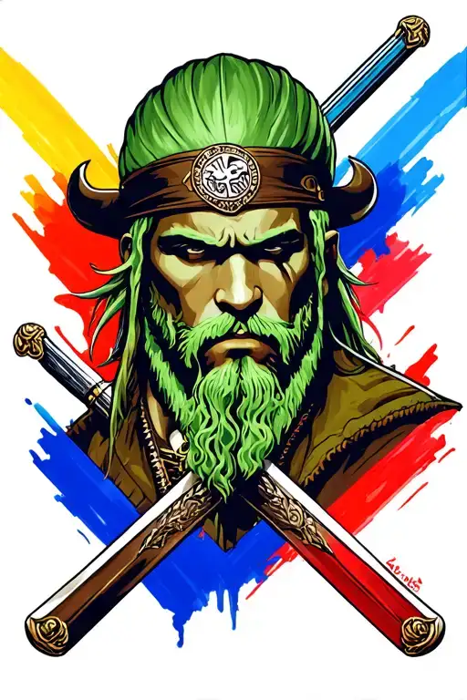 Zoro Buffalo Bills Sabers In