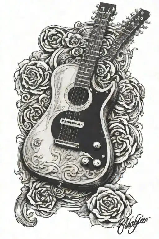 Realistic Guitar Neck