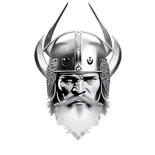 Viking Warrior Fighting