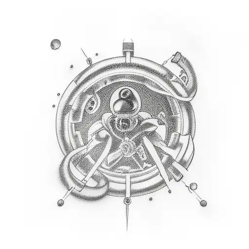 Red Lighting In Space