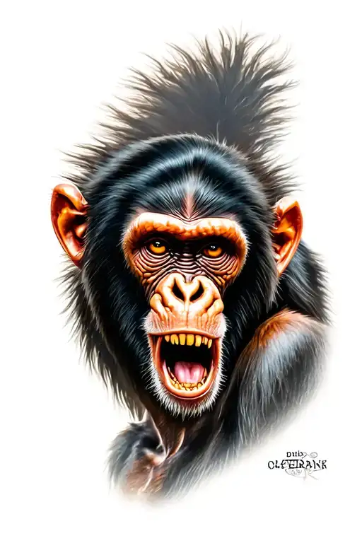 Scary Monkey