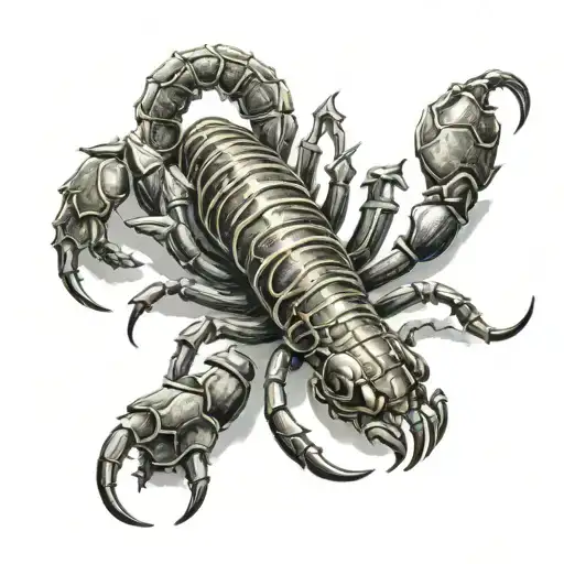 Ciborg Scorpion Tearing My Skin