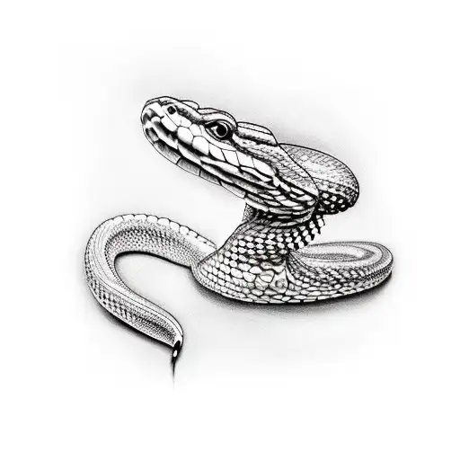 Realistic Bible Rattlesnake