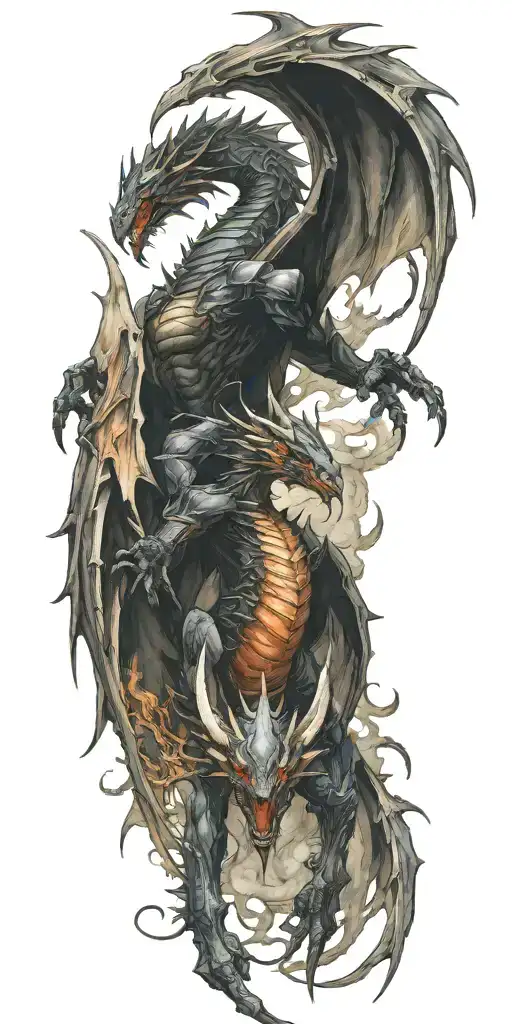 Final Fantasy 7 Bahamut Vs Levathian