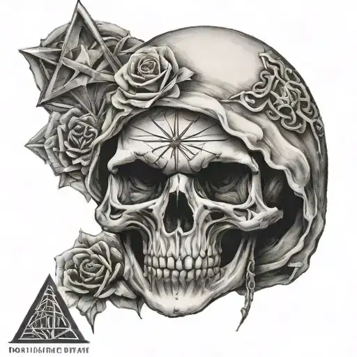 Illuminati Skull Soft Shading