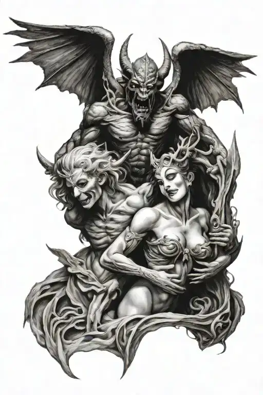 Demon And Angels In Love