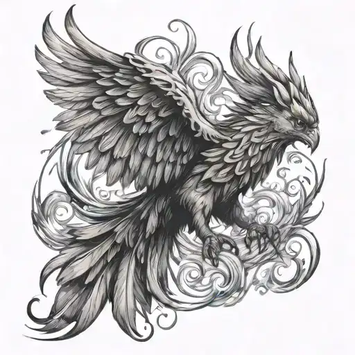 A Phoenix Battling Depression Thoughts