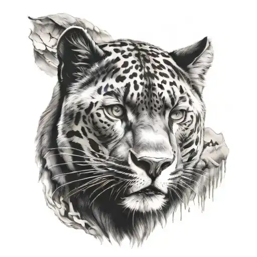 Black Panther And Howling Wolf