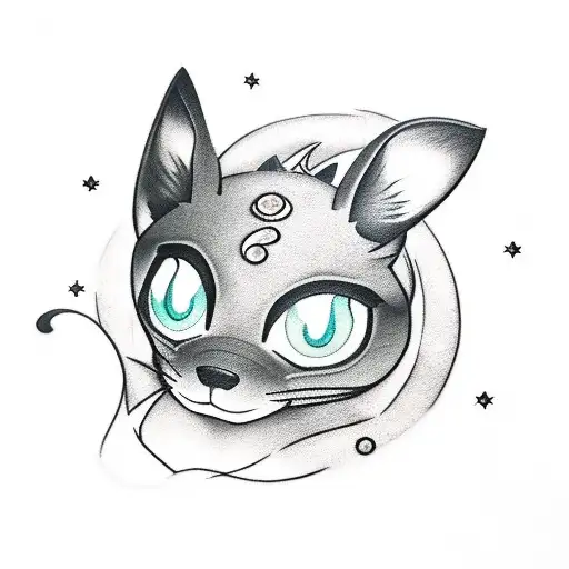 A Realistic Depiction Of A Shiny Umbreon In A Nighttime Forest Setting