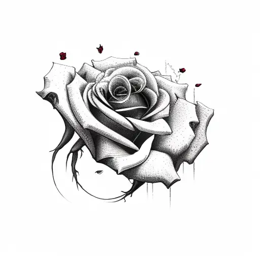 Roses And Guns And Skull